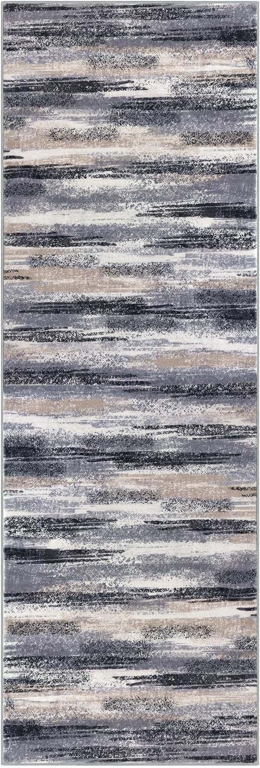 Lansny Modern Abstract Runner Rug 2x12 - Image 9