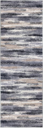 Lansny Modern Abstract Runner Rug 2.6x18 - Image 9