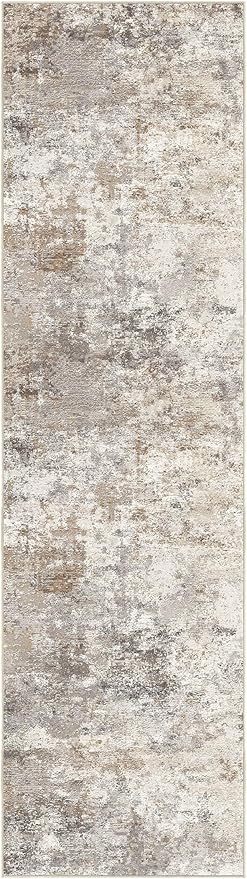 UERMEI 2X8 Washable Runner Rug for Hallway: Soft Neutral Modern Abstract Area - Image 9