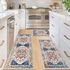 HEBE Boho Kitchen Rug Sets 3 Piece - Image 3