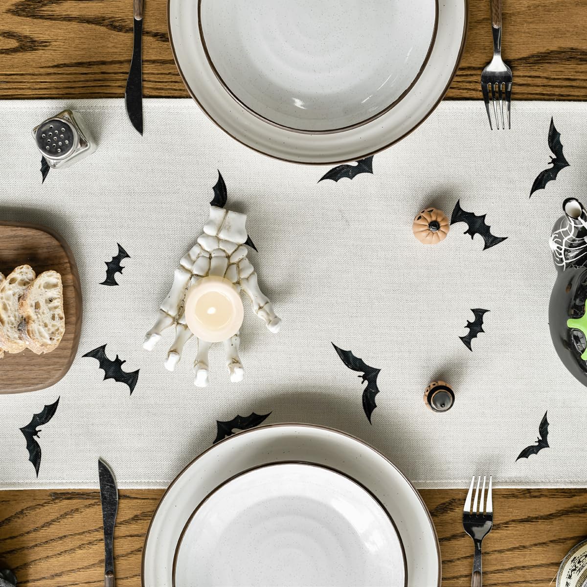 Artoid Mode 210 GSM Halloween Table Runner Home Party Decor 13x120 Inch