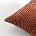 Fancy Homi 2 Packs Rust Lumbar Decorative Throw Pillow Covers 20x28 Inch - Image 5