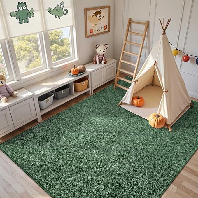 FinRèc Low Pile 6x9 Washable Area Rugs - Image 5