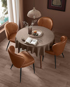 VASAGLE Dining Chairs Set of 2, Upholstered Kitchen Chairs
