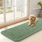 OLANLY Dog Door Mat for Muddy Paws 47x17, Absorbs Moisture and Dirt, Absorbent by OLANLY