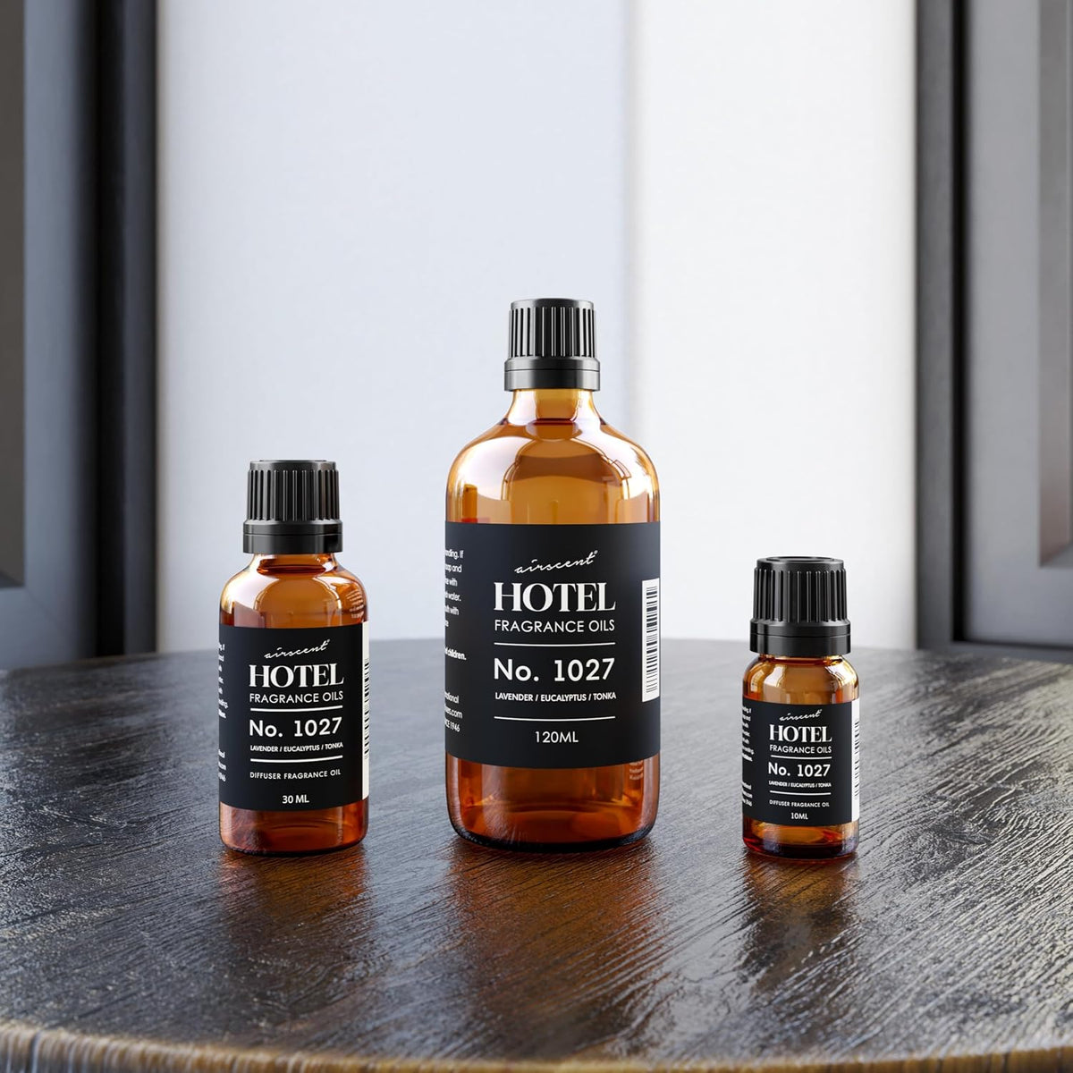 AirScent Hotel Diffuser Oil No. 1027 - Zen Hotel Scent Inspired - 120 mL