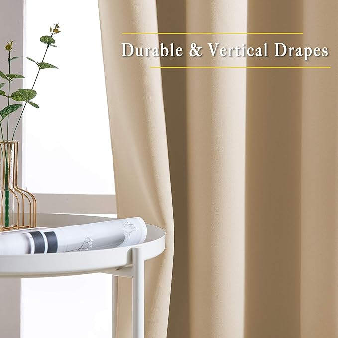 NICETOWN 80 inch Curtains Privacy - Image 5