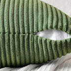 MIULEE Moss Green Decorative Throw Pillow Covers 16x16 Inch - Image 3