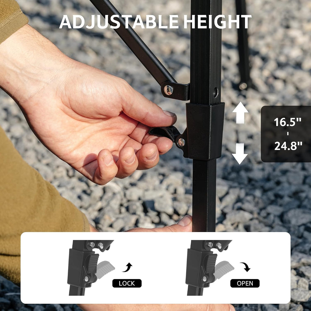 Naturehike IGT Camping Table, Height Adjustable, Expandable Cooking Area
