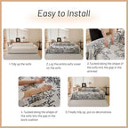 MYSKY HOME Boho Couch Cover Sofa Covers, Couch Covers - Image 8