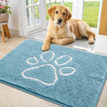 Smiry Dog Door Mat for Muddy Paws, Absorbent Dirt Trapper Non Slip Quick Dry by Smiry