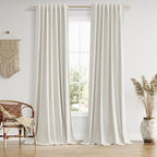 Guken Boho 100% Blackout Curtains 126 Inches Extra Long by Guken
