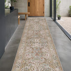 Hazo Haus Non Slip 2x10 Moss Green Hallway Runner - 10ft Long Runner Rugs - Image 6