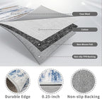 3x20 Washable Hallway Runner Rug: Extra Long Runners - Image 4