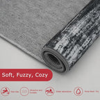 KOZYFLY Circle Rug 6Ft Modern Abstract Ombre Area Rug - Image 6