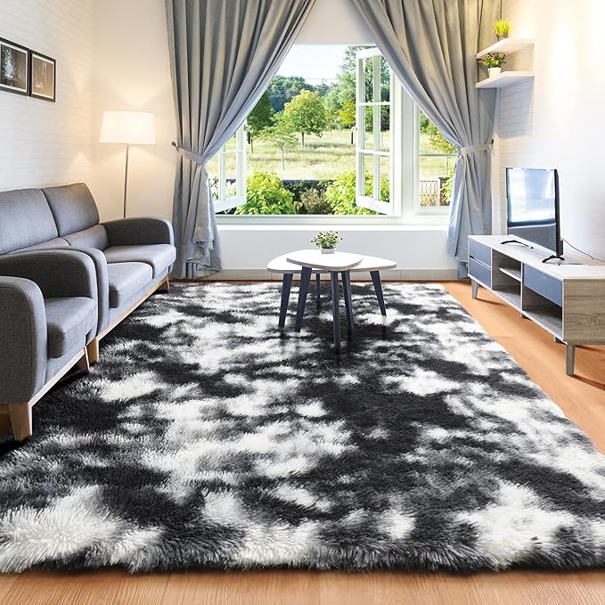 ONASAR Black and White Area Rugs - Image 4