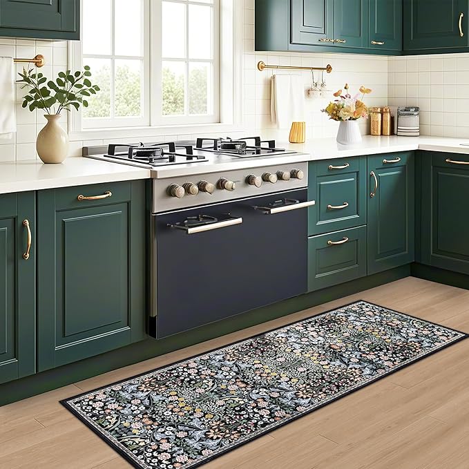 Runner Rug for Entryway: 2x6 Kitchen Rugs Non Slip Washable Ultra-Thin Soft - Image 6