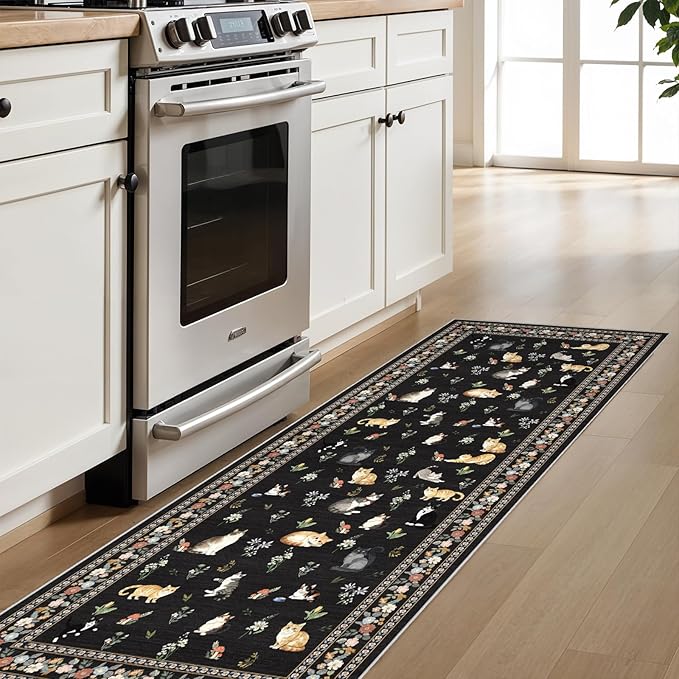 2'6"x8' Washable Kitchen Runner Rug - Image 8