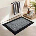 Bathroom Rugs 30x20 Non Slip Washable, Soft Absorbent Quick Dry Mats - Image 3
