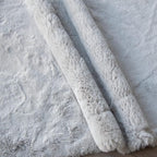 ORINOVA Faux Fuzzy Machine Washable Bunny Fur Area Rugs - Image 7