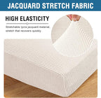 H.VERSAILTEX Stretch Couch Cushion Covers Individual Seat Sofa Chair Slipcovers - Image 4