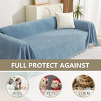 MYSKY HOME Couch Cover Sofa Covers, Sectional Couch Covers - Image 4