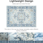 Lofus 9x12 Area Rugs for Living Room, Machine Washable Non-Slip Area Rug - Image 2