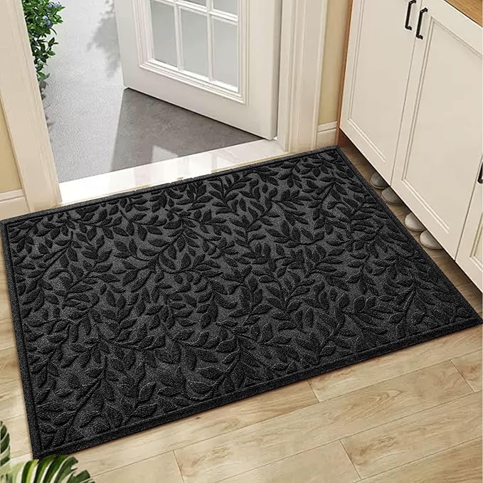 Bulijojo Sturdy Front Entrance Doormats, Durable Heavy Duty Welcome Mat by ShowYourStyle