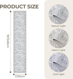 3x18 Washable Runner Rug for Hallway, Non-Slip Long Hallway Runner for Entryway - Image 2