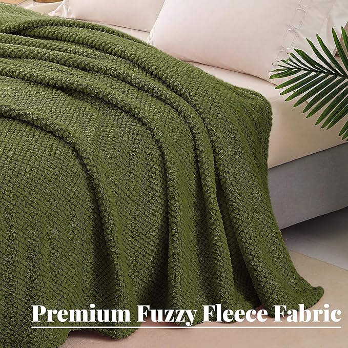 Whale Flotilla Extra Large Fuzzy Fleece Throw Blanket - Image 2