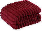 Bedsure GentleSoft Red Twin Blanket - Image 7
