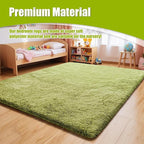 9x12 Fluffy Area Rugs for Living Room, Large Fuzzy Shag Area Rug for Bedroom - Image 7