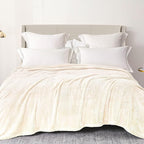 Exclusivo Mezcla Plush Fuzzy Fleece Bed Blanket Queen Size, Super Soft by ExclusivoMezcla