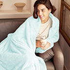Exclusivo Mezcla Plush Fuzzy Fleece Throw Blanket Extra Large, Super Soft - Image 2