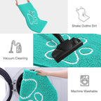 Smiry Dog Door Mat for Muddy Paws, Absorbent Dirt Trapper Non Slip Quick Dry - Image 6