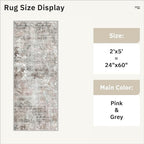 Runner Rug 2x5 Washable Non-Slip Kitchen Runner Rugs - Image 5