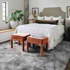 7x10 Ft Extra Large Shag Rugs for Living Room, Tie Dyed Ultra Soft Fluffy Furry - Image 3