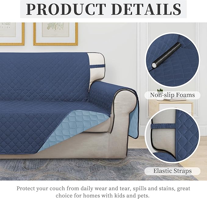 ISSUNTEX Double Protection 100% Waterproof Loveseat Covers - Image 5