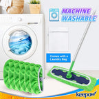KEEPOW 12PCS Mop Pads Replacement Compatible with Swiffer XL Mop Pads