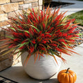 Fake Plants with Artificial Lavender Flower for Outdoor Porch Fall Decor