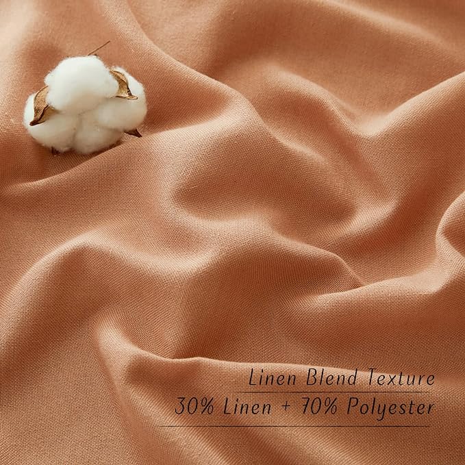 NICETOWN Linen 36 inch Curtains - Image 2