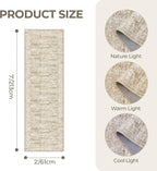2x7 Runner Rug Non Slip, Thin Entryway Washable Rug - Image 2