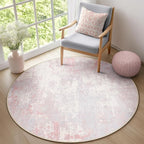 Washable Area Rugs 8ft Non-Slip Modern Abstract Soft - Image 4