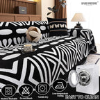 HANDONTIME Boho Couch Cover Blanket Geometric Striped Pet Covers - Image 7
