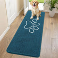 Smiry Dog Door Mat for Muddy Paws, Absorbent Dirt Trapper Non Slip Quick Dry by Smiry