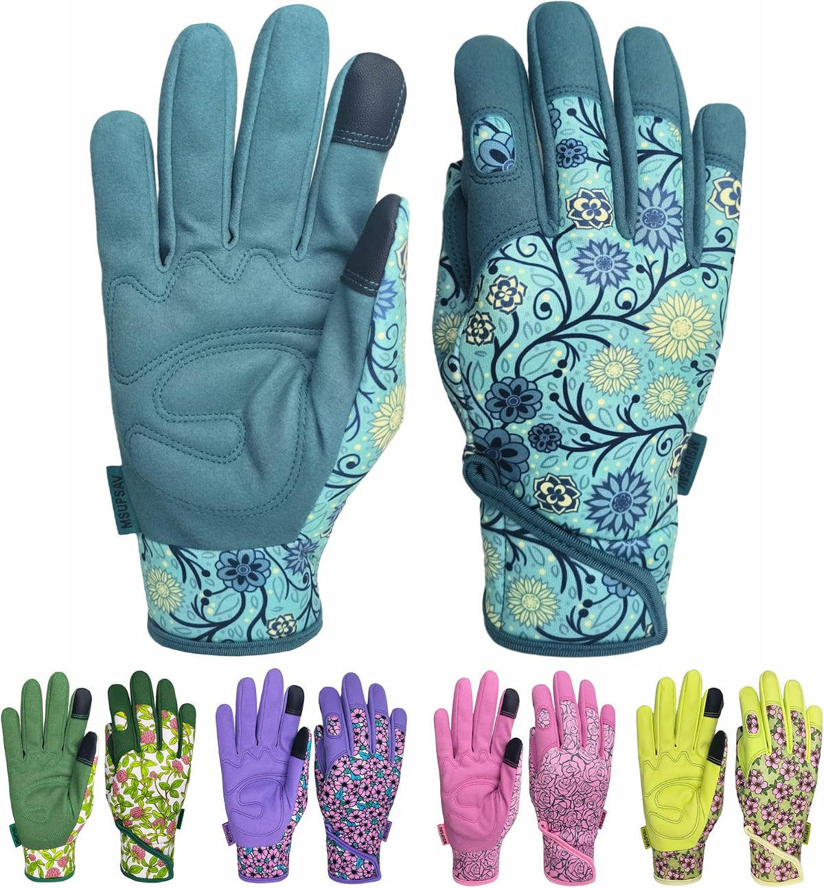 Cute Pattern Gardening Gloves,Thornproof Garden Glove,Gardener Gift