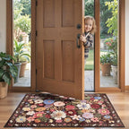 2x4 Entryway Runner Rugs, Non Slip Washable Rugs - Image 2