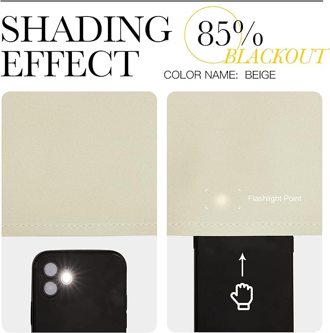 NICETOWN Room Darkening Curtains and Drapes - Image 7