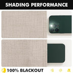 MIULEE 100% Blackout Linen Curtains - Image 7