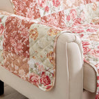 Great Bay Home Reversible Floral Patchwork Loveseat Furniture Protector - Image 6